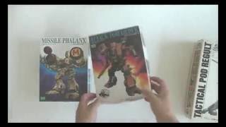 Vintage Macross Tactical Pod Regult, Tomahawk And Missle Phalanx