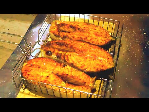Как вкусно приготовить Семгу на углях