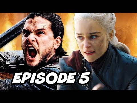 Game Of Thrones Season 8 Episode 5 - TOP 10 WTF and Easter Eggs