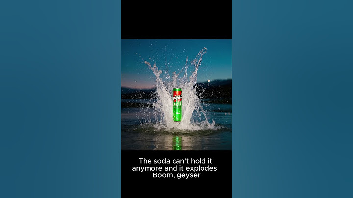 What Really Happens When You Mix Coke and Mentos?