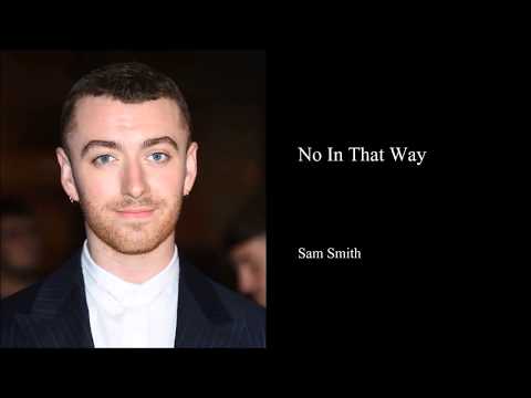 No In That Way -Sam Smith (Letra y Traducción al Español)