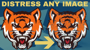 How to DISTRESS ANY IMAGE With a Free Program - Gimp Vintage/Retro/Grunge Tutorial