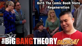 Gut Punch. The Big Bang Theory 8x15- The Comic Book Store Regeneration Reaction!
