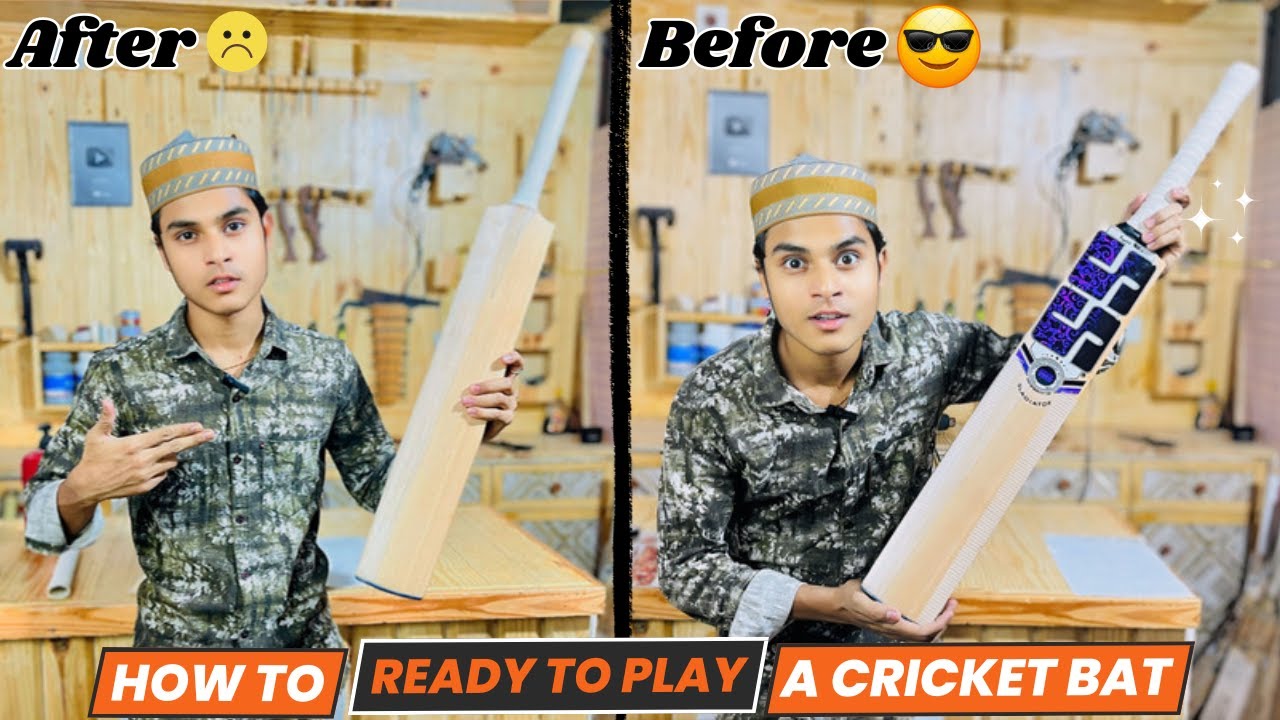 HOW TO" READY TO PLAY A CRICEKT BAT | 😲 How to knock a cricket bat. 