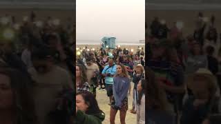 Sean Feucht illegal beach baptism #short