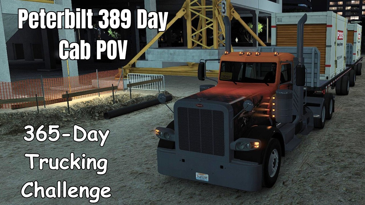 ATS v1.58 – Day 37 | Peterbilt 389 Day Cab POV | Tagalog Stream | Vertical Stream