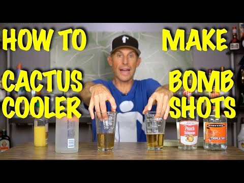Cactus Cooler Recipe Bomb Shot - Bartending 101