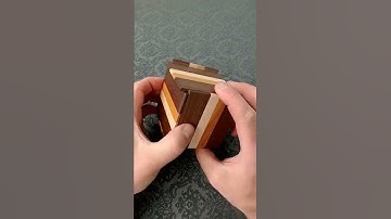 The beautiful New Secret Box puzzle! #puzzle #puzzles #puzzlebox #shorts #brainteaser