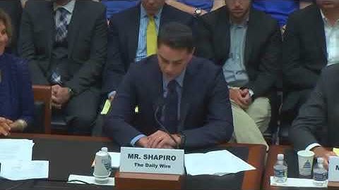 Ben Shapiro addresses congress on safe spaces, trigger warnings, and micro aggression.