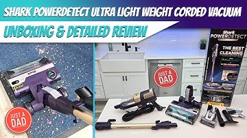 NEW! Shark PowerDetect Ultra-Light Corded Vacuum HZ4002 UNBOXING & DETAILED REVIEW