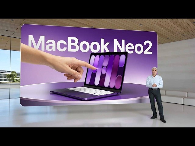 MacBook Neo 2: Apple's Massive Plot Twist – Touchscreen MacBook