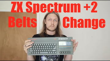 ZX Spectrum +2, Teardown and Belts Replacement.