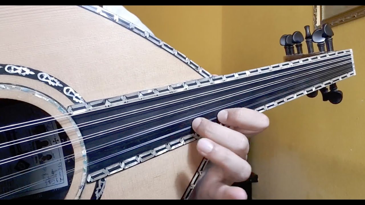 تعلم النزول على زند العود مع أمثلة أغاني