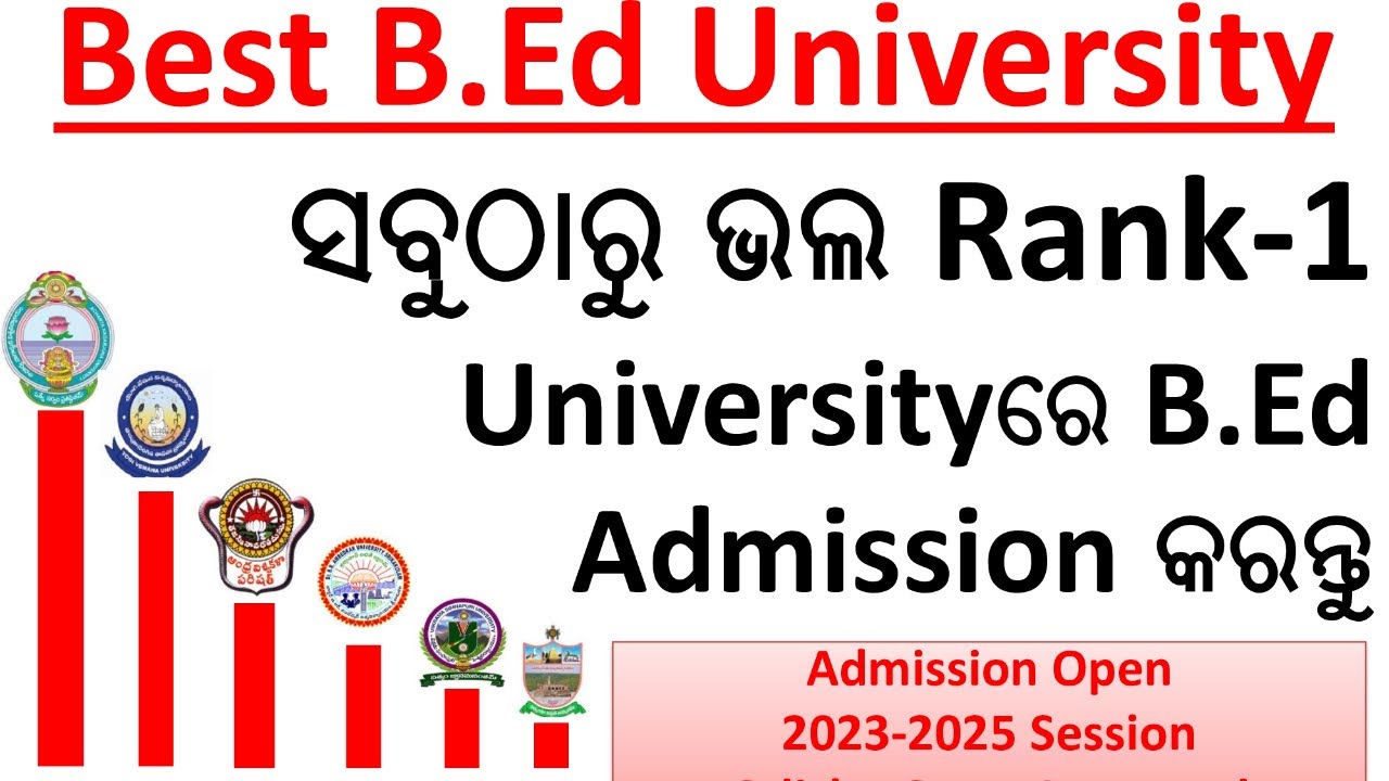 Best University for B.Ed Admission in Andhra Pradesh II Rank-1 Universityରେ Admission କରନ୍ତୁ