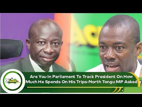 Are You In Parliament To Track President On How Much He Spends On His Trips-North Tongu MP Asked