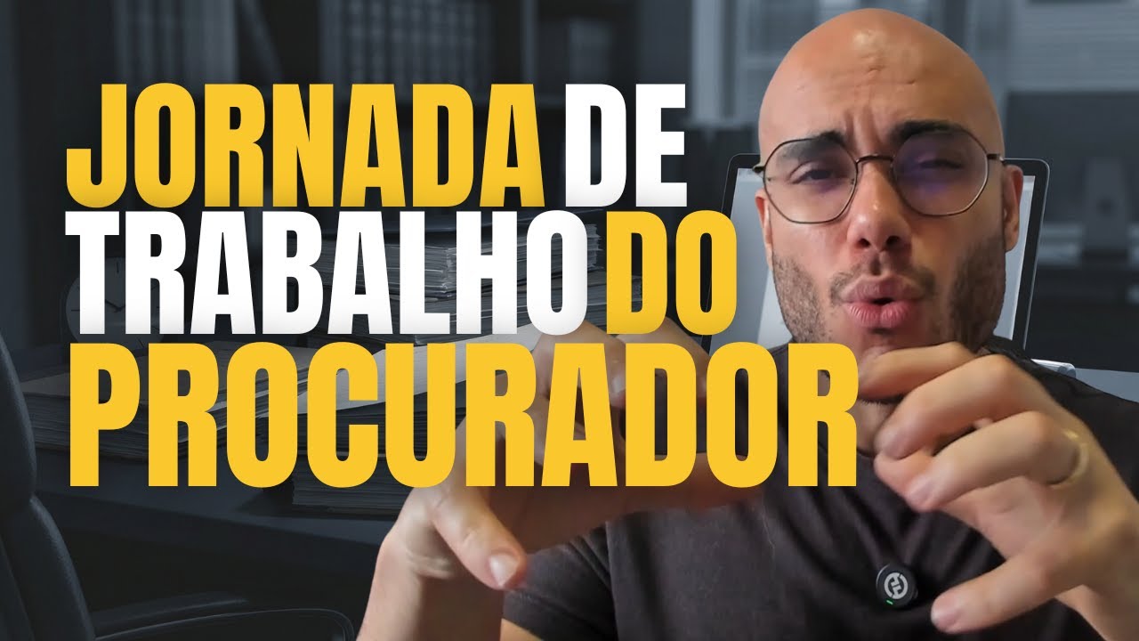 Qual a jornada na AGU? Quanto trabalha um procurador? Rotina real na AGU.