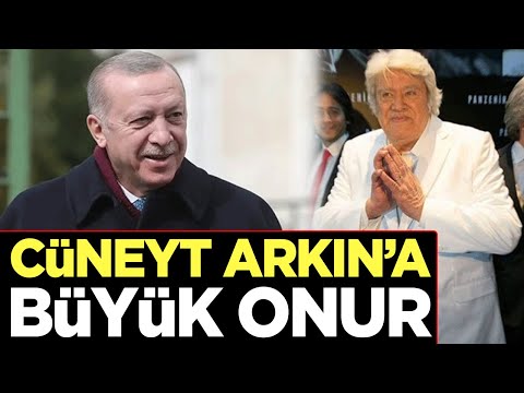 Erdoğan'dan Cüneyt Arkın'a büyük onur