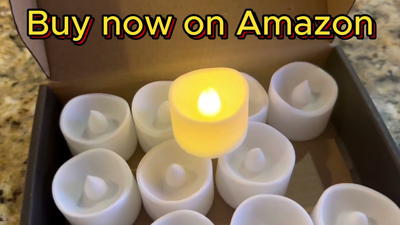 🔥 The best LED Tea Light Candles Battery Operated 