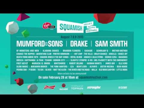 Squamish Valley Music Festival 2015 | Lineup Announcement | #SVMF