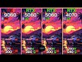 RX 9060 XT vs RTX 5060 TI vs RTX 5060 vs RTX 4070 TESTED IN 10 GAMES