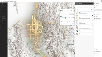 Map Viewer Effects: Drop Shadow and Bloom on Roads