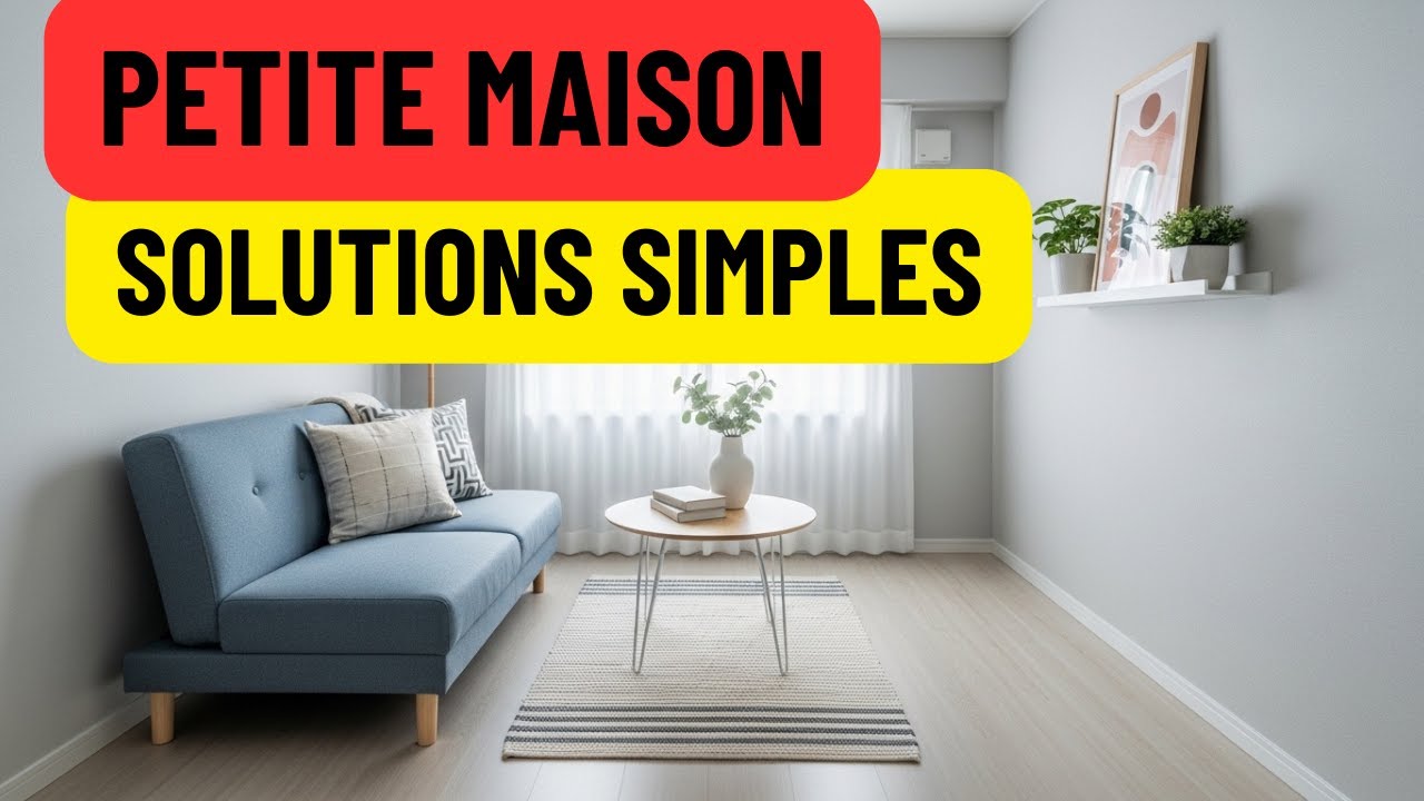 🏡✨ 10 conseils pour que votre petite maison paraisse plus grande