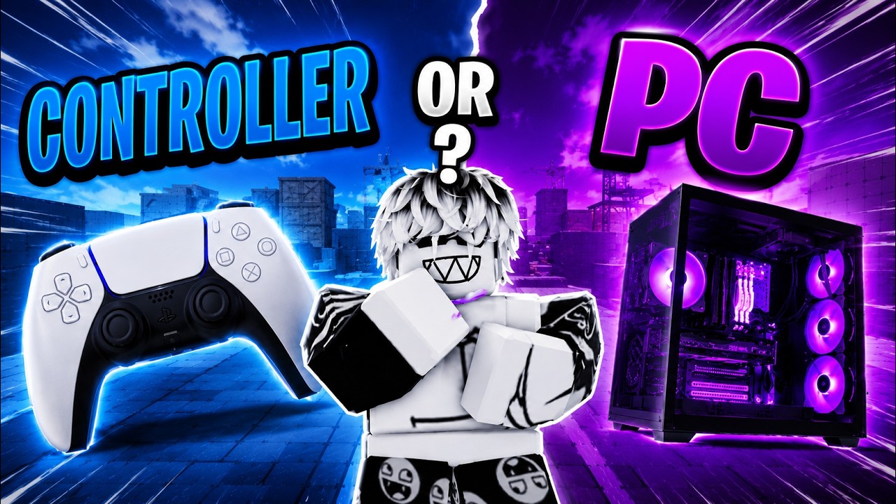 Controler Rivals PC Vs Controller What is Better l Roblox Rivals - YouTube