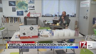 WCPSS virtual orientation wraps up