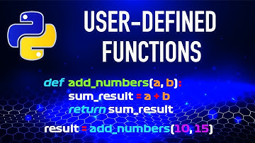 Python Tutorial | User-Defined Functions