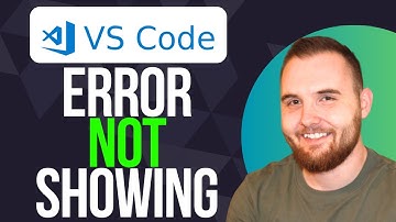 How To Fix Errors Not Showing in Microsoft Visual Studio Code (Step By Step)