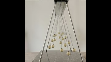 Pendulum Waves Blender Animation Slow Motion Mesmerizing Satisfying Pattern