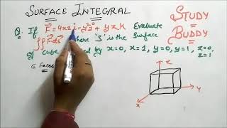 Surface Integral Concept and Numericals [Part 1] || Vector Calculus