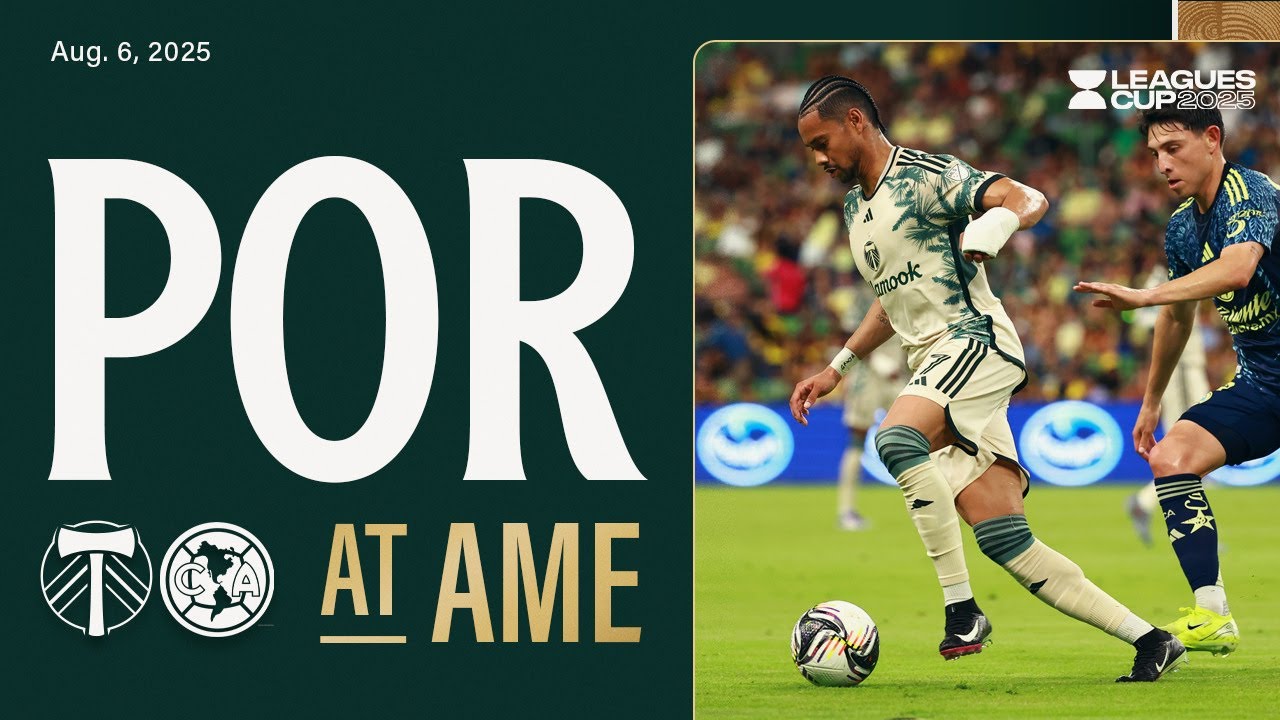 HIGHLIGHTS | Club América vs. Portland Timbers | August 6, 2025 - YouTube