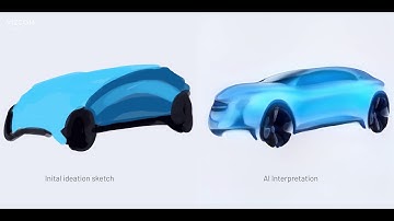 Vizcom  | Generative sketch process demo for car design