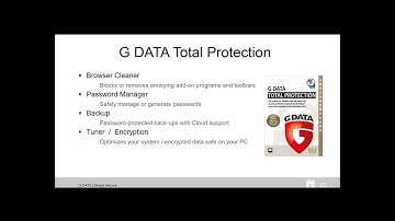 G DATA Total Protection