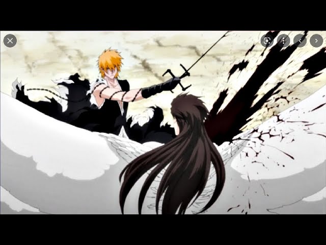 Ichigo Vs Aizen Final Getsuga Tensho - Bleach [Full Fight] English Sub [60FPS] (720p) class=