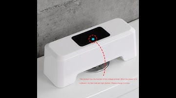 Nút xả bồn cầu cảm ứng hồng ngoại tự động Miken MKX-MT1 | Pin