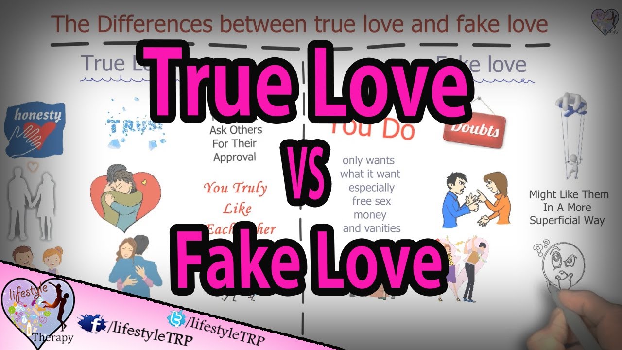 14 Differences Between True Love And Fake Love Animated Video Youtube