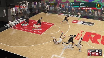 NBA 2K23 post hook on 💯