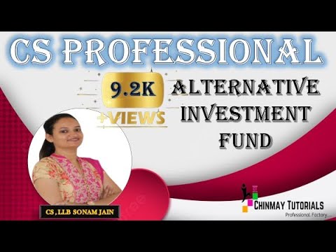 Alternative Investment Fund | Lecture 1 | Corporate Funding CS Professional | Sebi CS Executive