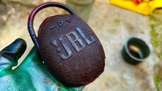 A Poor Boy Found Two Jbl Speakers And Successfully Restoration Them. He Considered Them Treasures