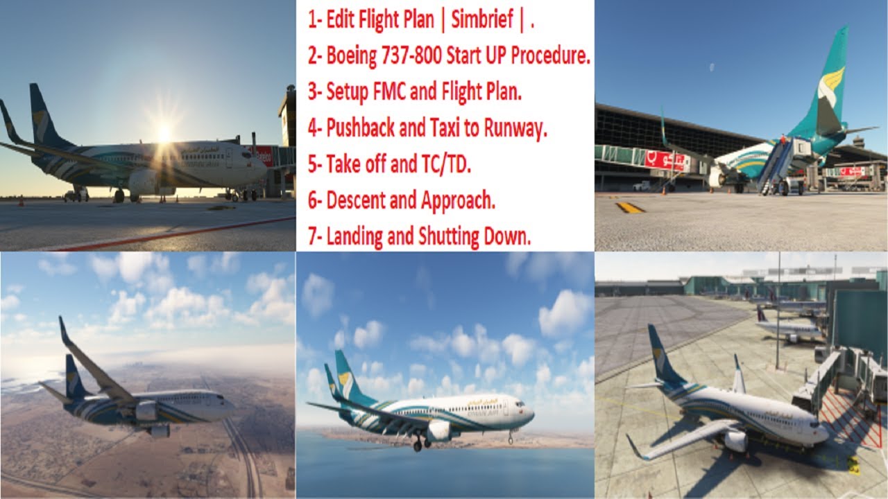 PMDG 737-800 Full Flight Tutorial | Cold and Dark FMC Start UP | MSFS ...