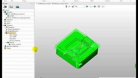 ZW3D CAM 3X Milling Tutorial - Rough Lace
