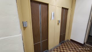 Старые лифты в 13 этажке! Лифты (КМЗ-1988 г.в), город Москва, (Гагаринский), Ульянова 4к2 подъезд 6
