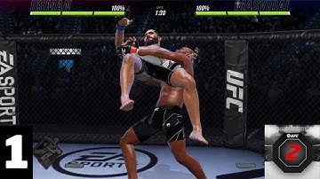 EA Sports UFC mobile 2 Walkthrough gameplay (Android, IOS) - Stage 1 - Chapter one
