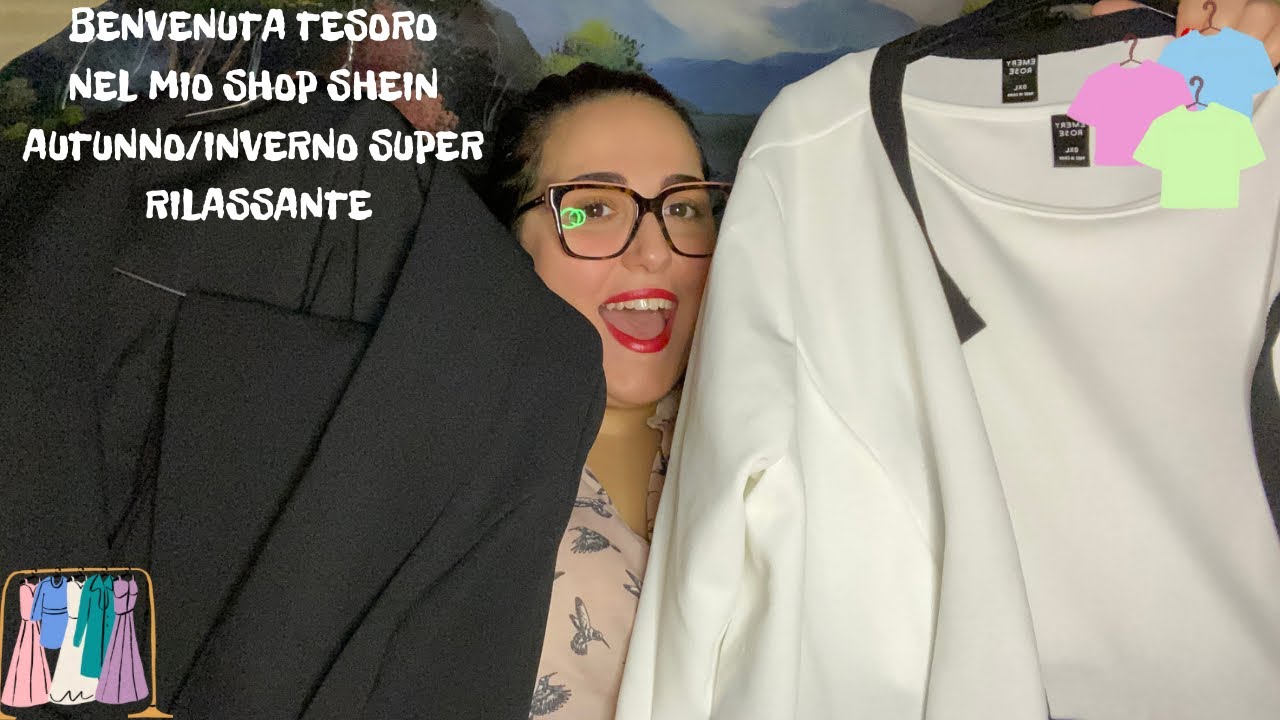 \\TESORO BENVENUTA NEL MIO SHOP SHEIN TRIGGEROSO E RILASSANTE// #asmrita #shein 👗🍩😴