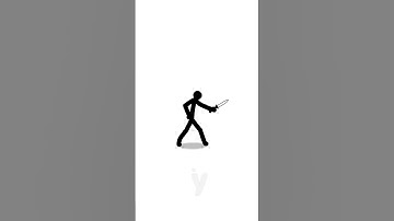 Stickman swinging a knife - Infinite loop! #animation #stickman #flipaclip