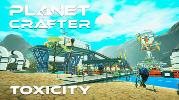 Planet Crafter Toxicity DLC - Clearing the END ZONE And A Unique Frog [E19]