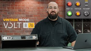 Vintage Preamps | Volt 876 USB Audio Interface