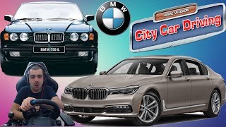 BMW 750i 2016 / BMW 7 (E38) City Car Driving #24
